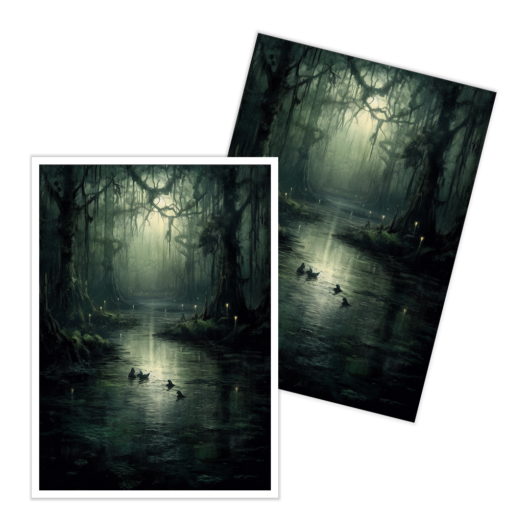 Black Swamp's Midnight Waters Card Sleeves