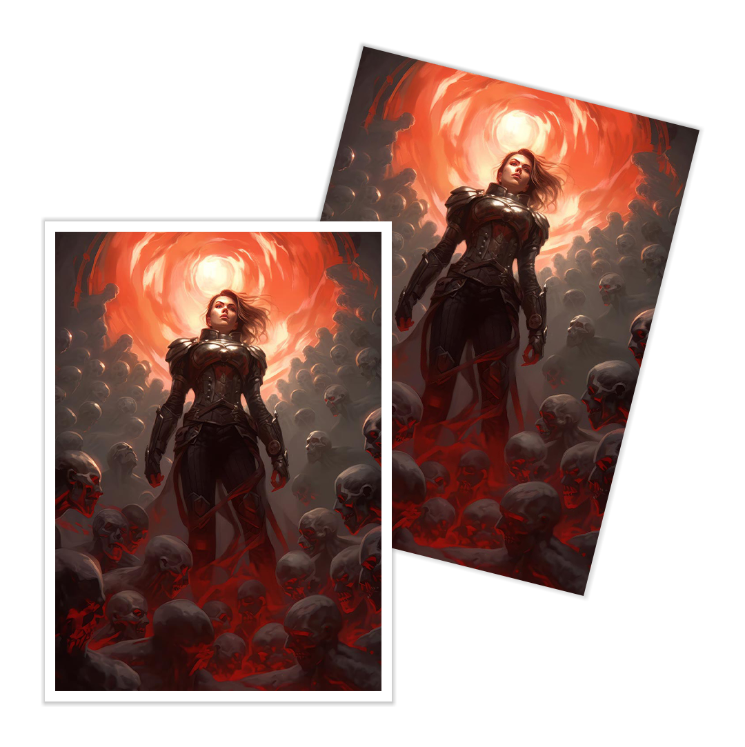 Majesty of the Skullborne Sentinel Card Sleeves