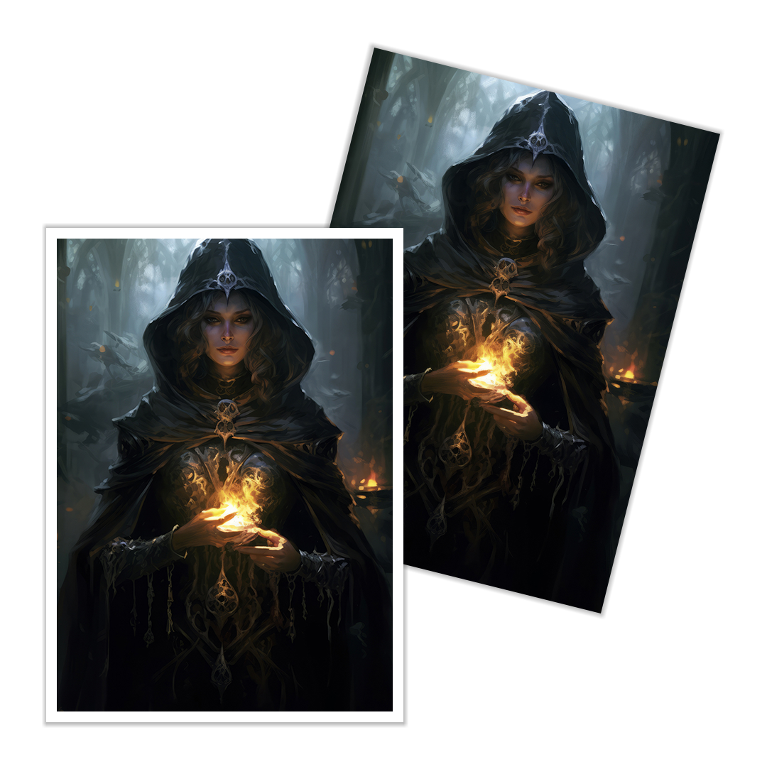 Sable Darkweaver Card Sleeves