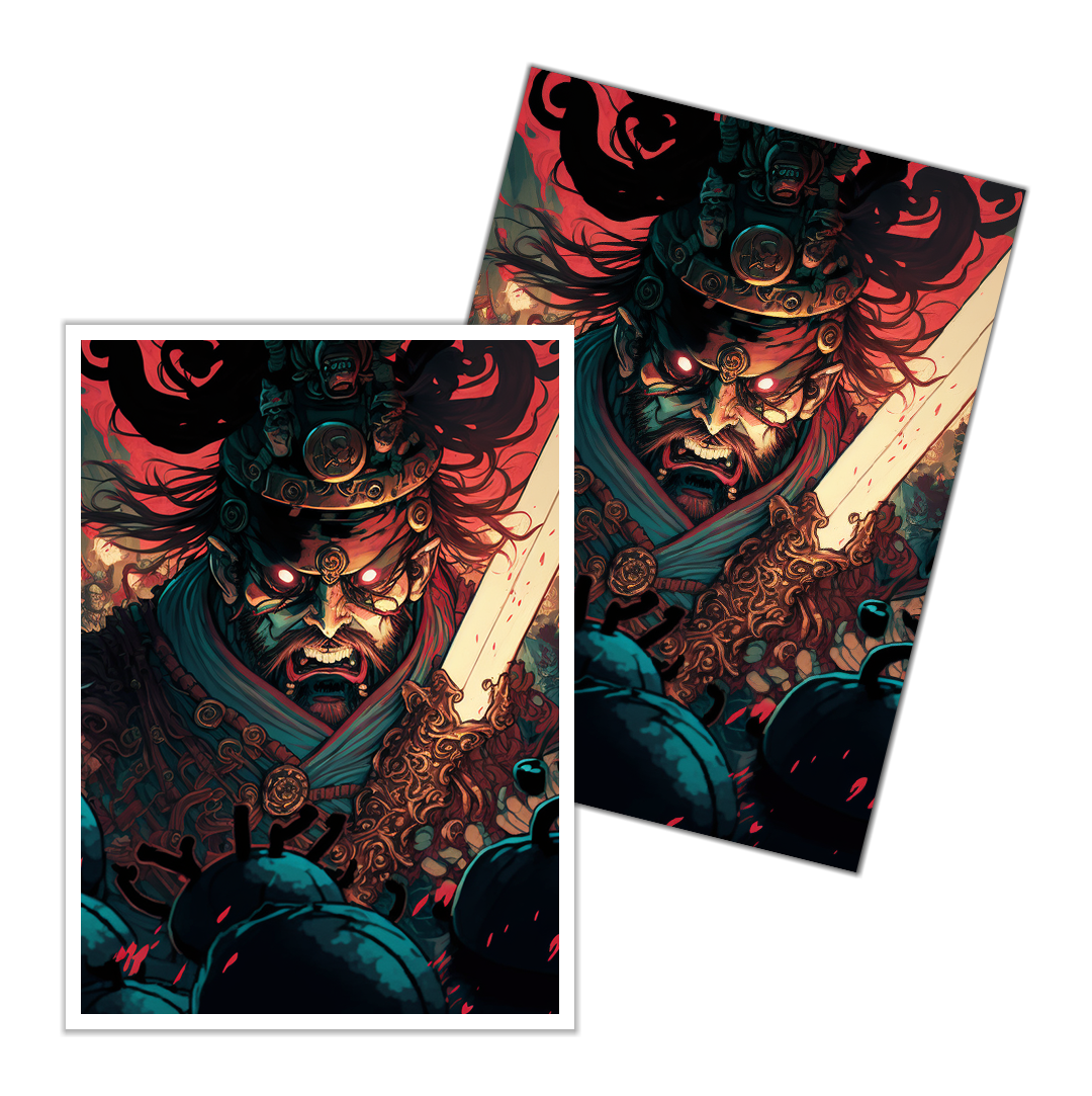 The Power of the Hannya Mask Card Sleeves