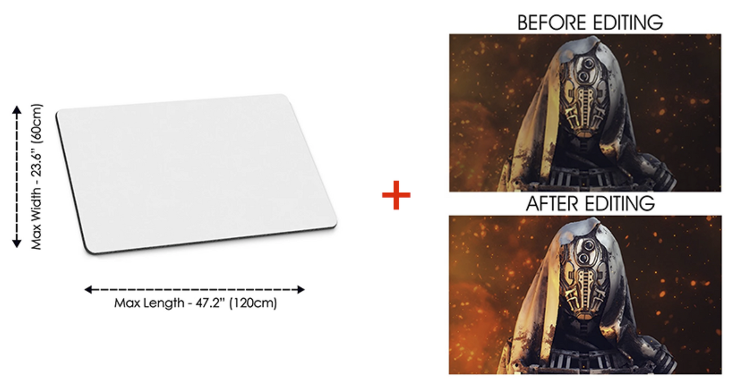 Premium editing + changing size