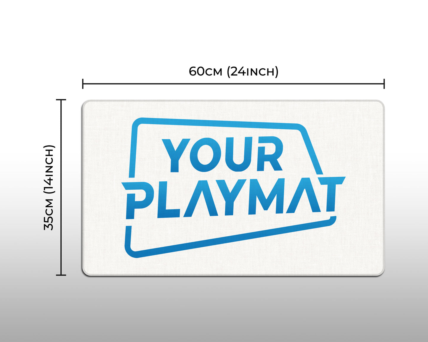 Wheat Fields Plains Serenade - MTG Spielmatte - 24 x 14 inches - MTG Geschenke - MTG Zubehör - Magie Tischmatte - Stitched Playmat