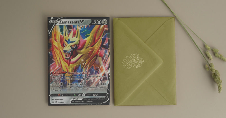 ZamazentaV and an envelope