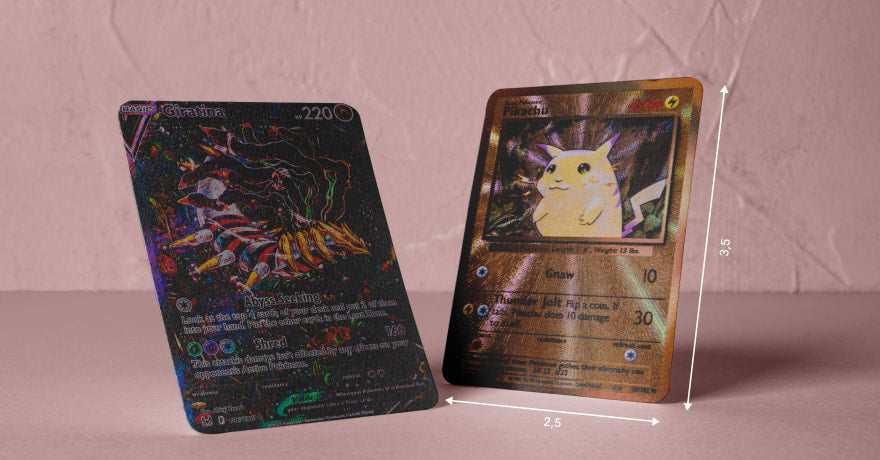 pikachu and giratina pokemon cards