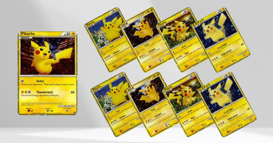 pikachu world collection cards