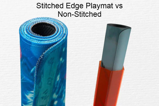 Stitched Edge Playmat vs Non-Stitched
