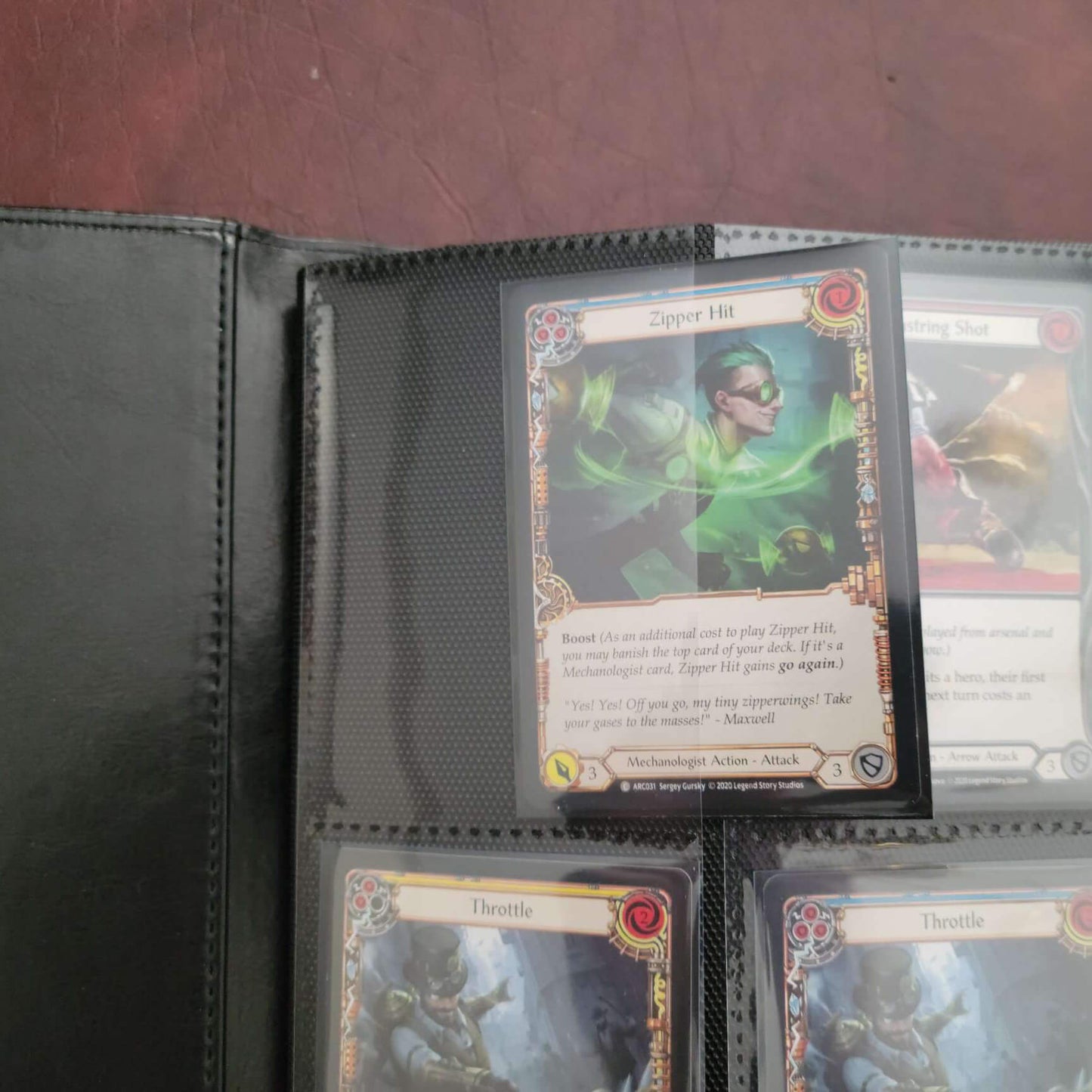 Custom Card Binder