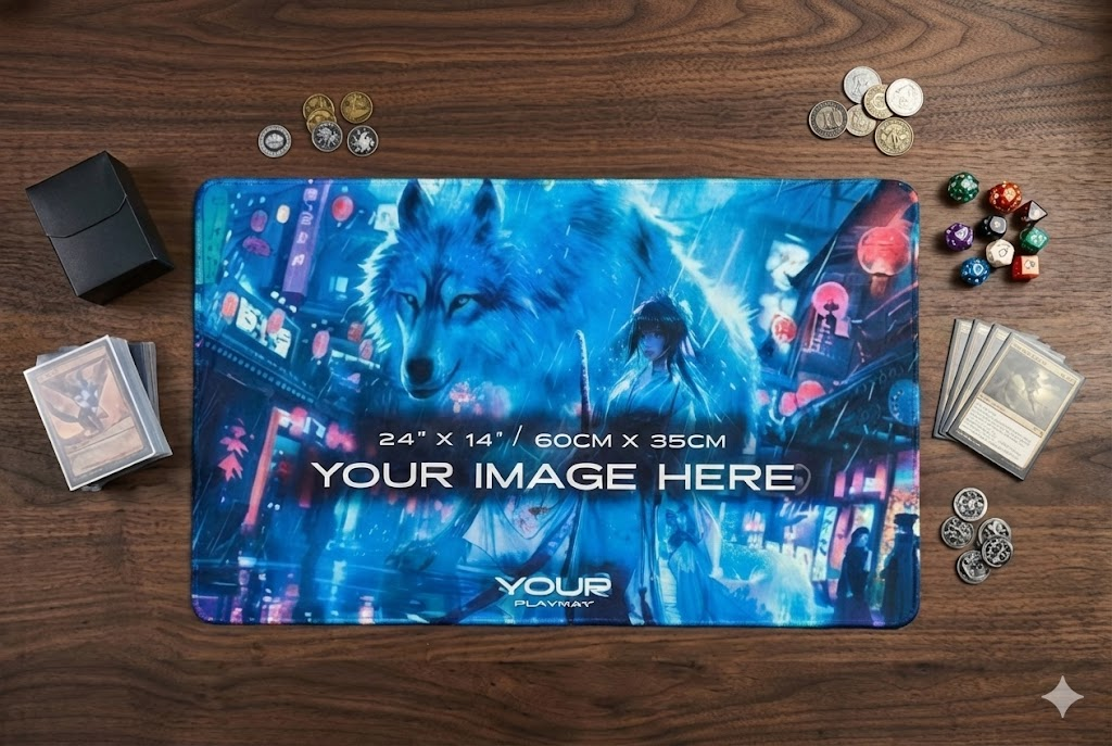 Custom TCG Playmat (24" x 14")
