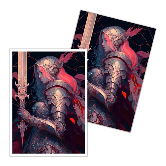 A Heroine in Battle Card Sleeves