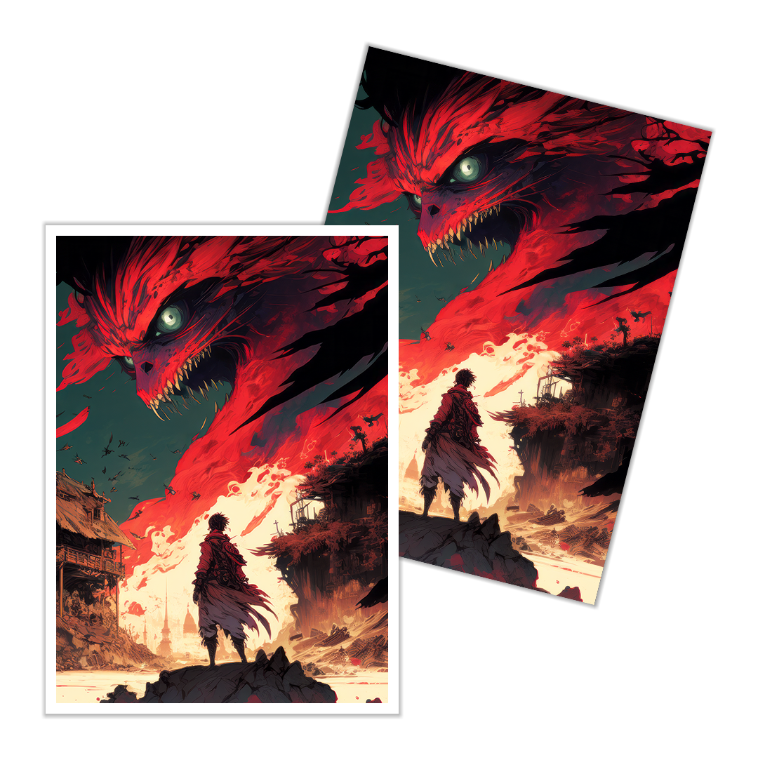 An Omen of Destruction Card Sleeves