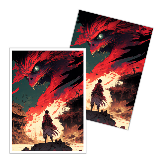 An Omen of Destruction Card Sleeves