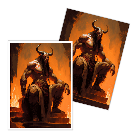 Bullheaded Tyrant Card Sleeves