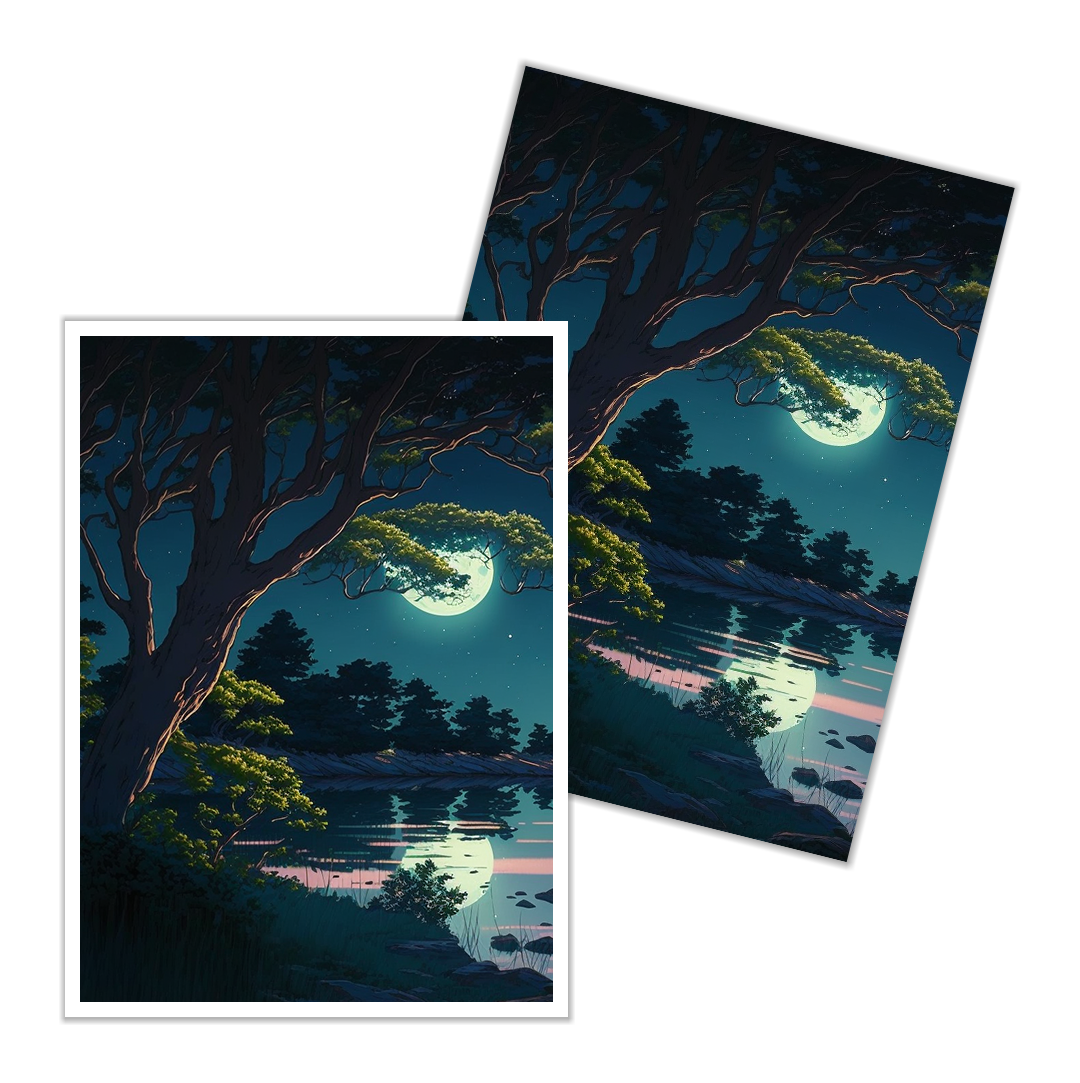 Midnight Reflections Card Sleeves