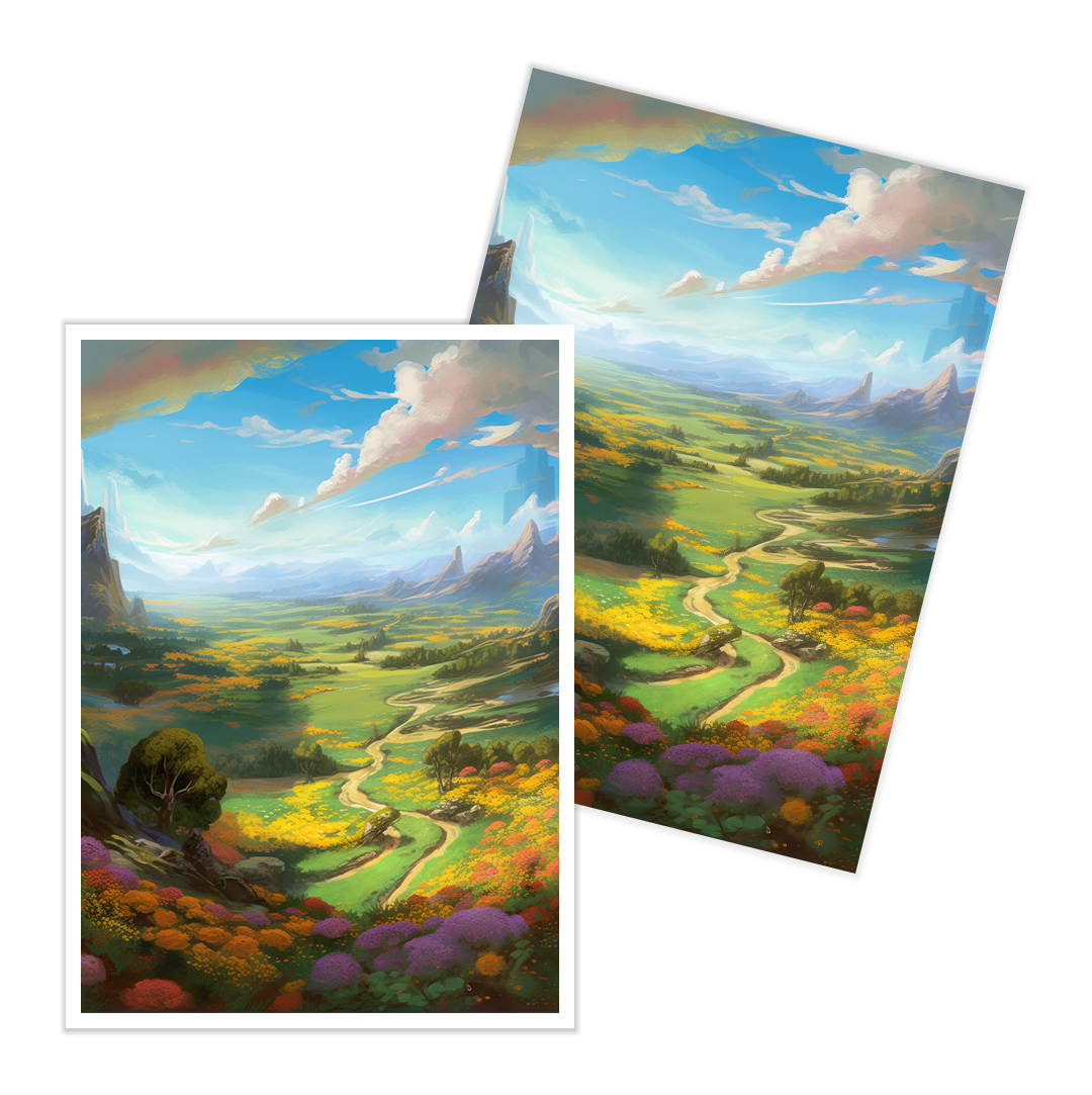 Chromatic Plains Card Sleeves