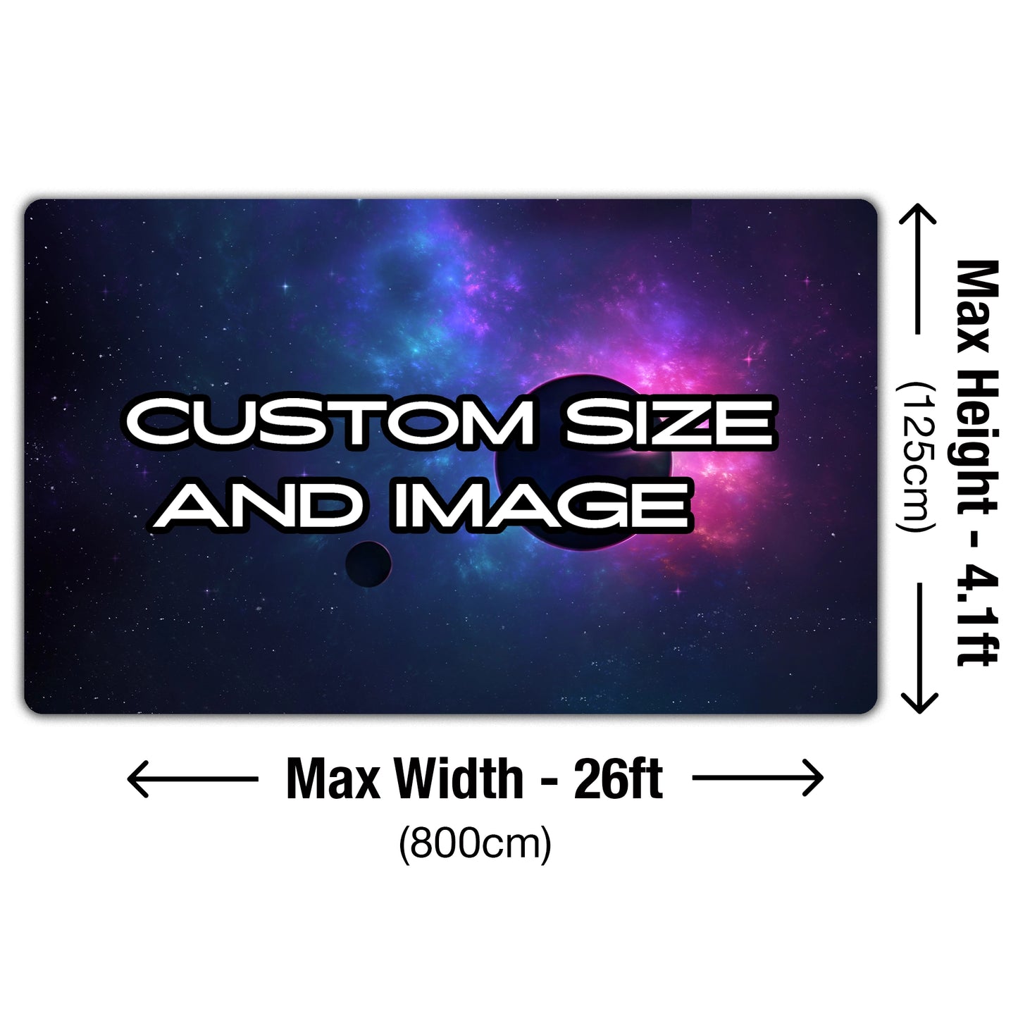 Custom Size Mouse Pad