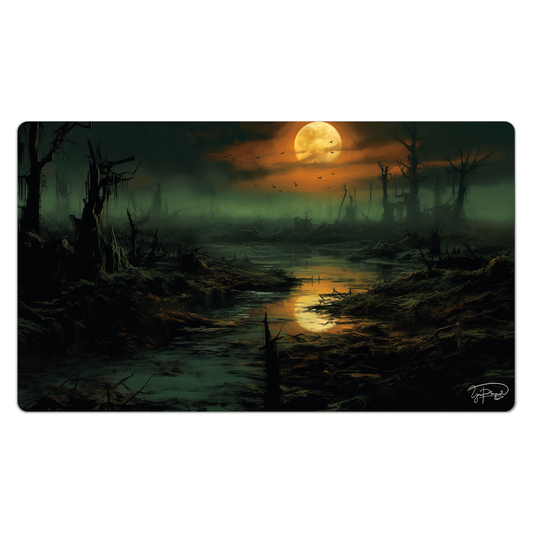 Dark and Ominous Dead Swamp Playmat