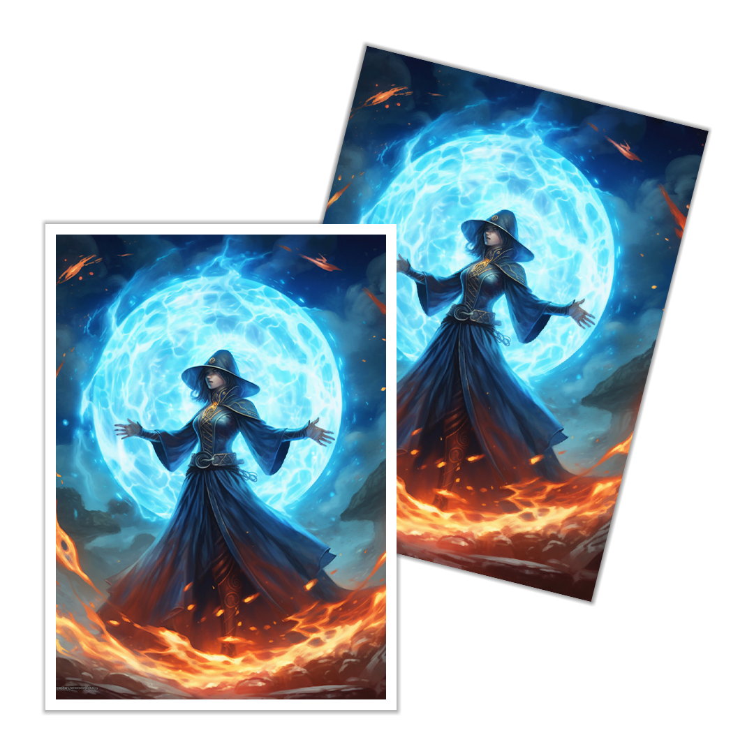 Elemental Forcefield Weaver Card Sleeves