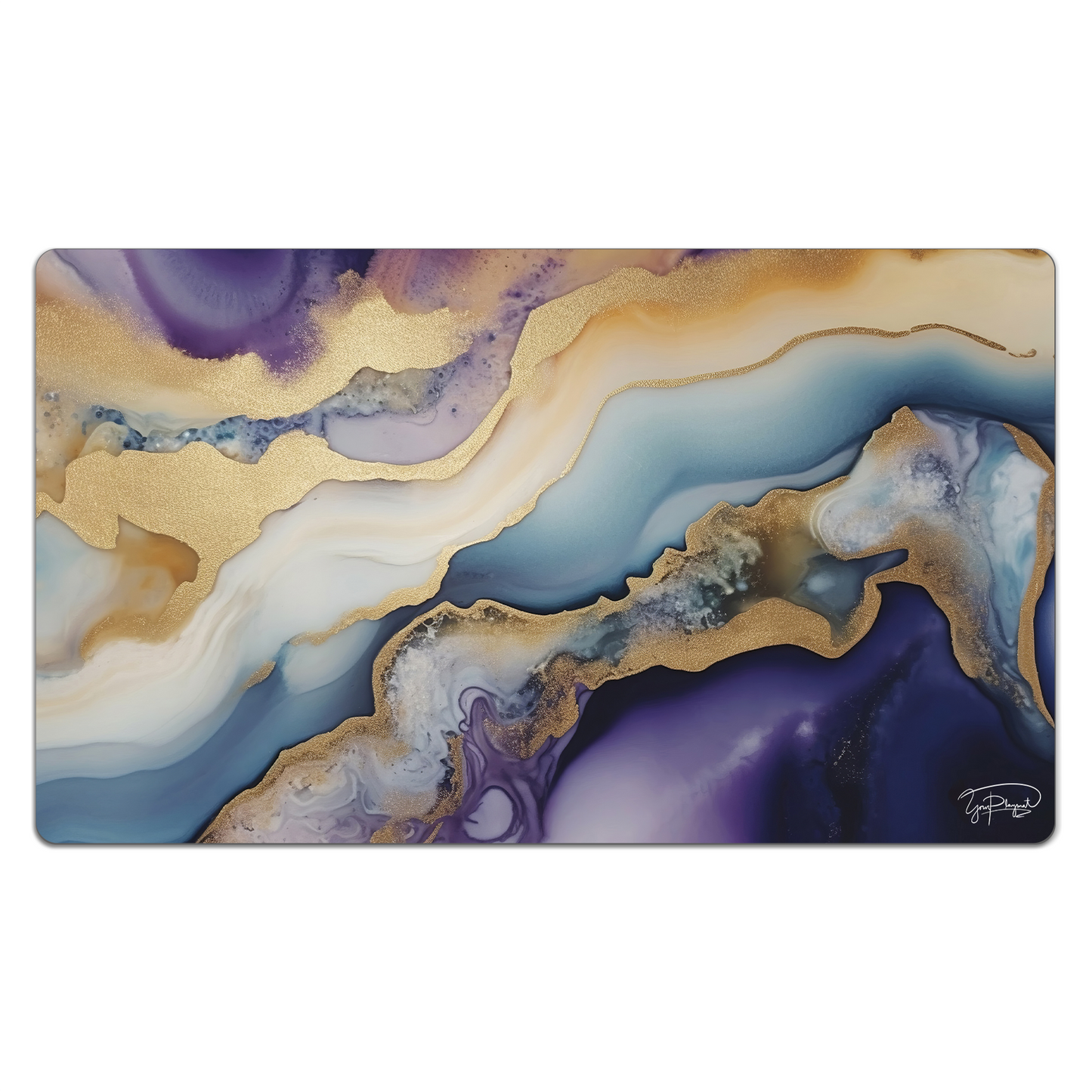 Golden Intricacies Playmat