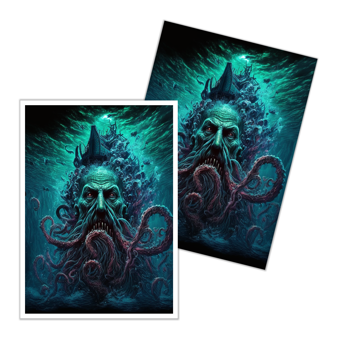 Madness in the Clutches of the Monster Card Sleeves