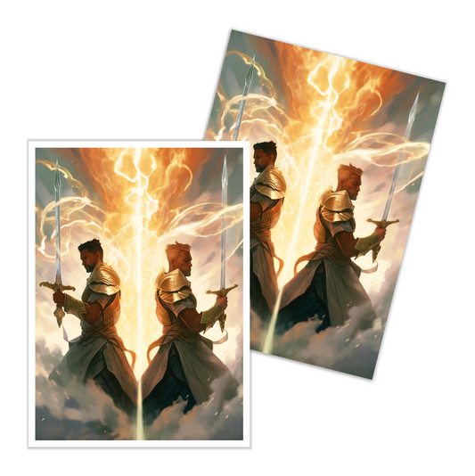 Mirror Realms Warriors Card Sleeves
