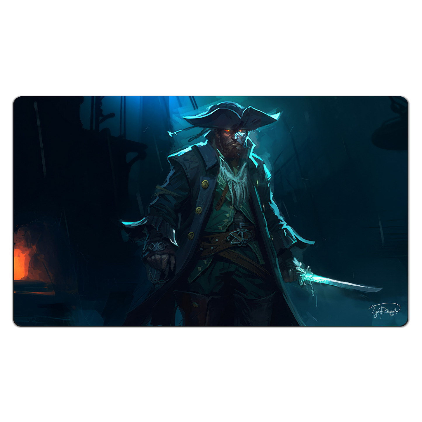 Moonlit Marauder Playmat