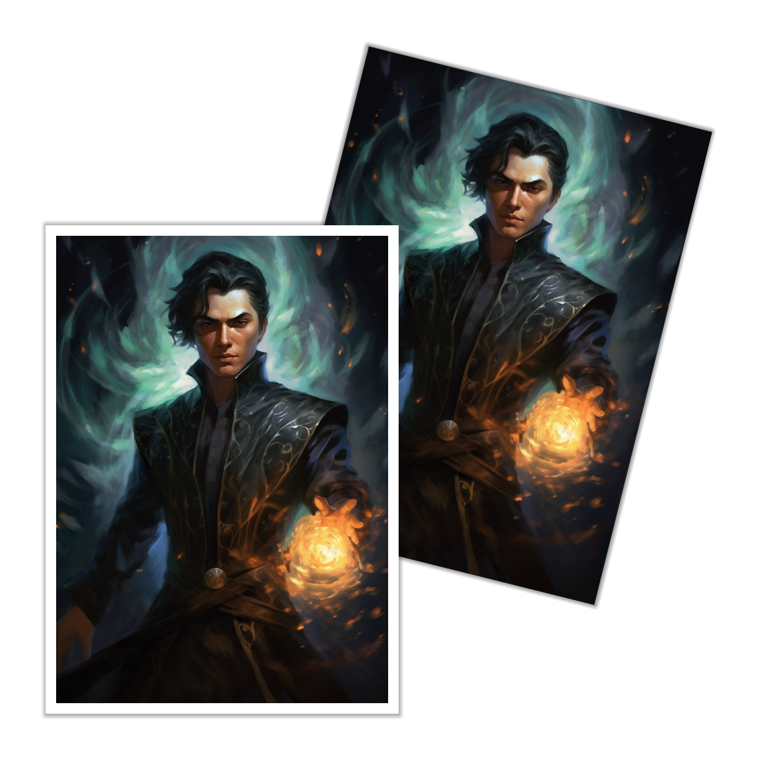 Obsidian Spellweaver Card Sleeves