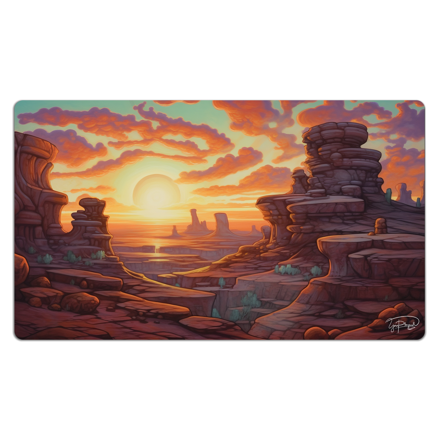 Radiant Canyon Playmat