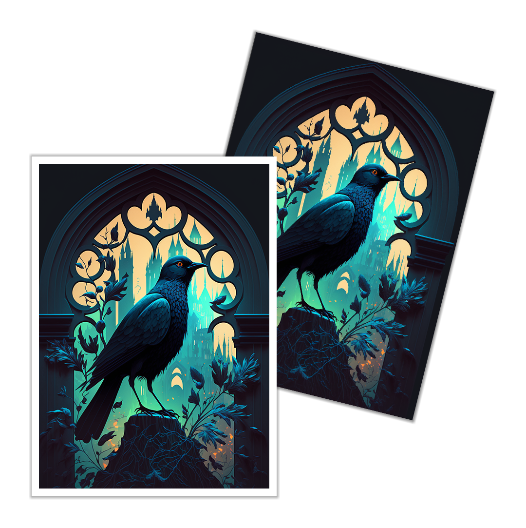Raven's Perch in the Dark Card Sleeves