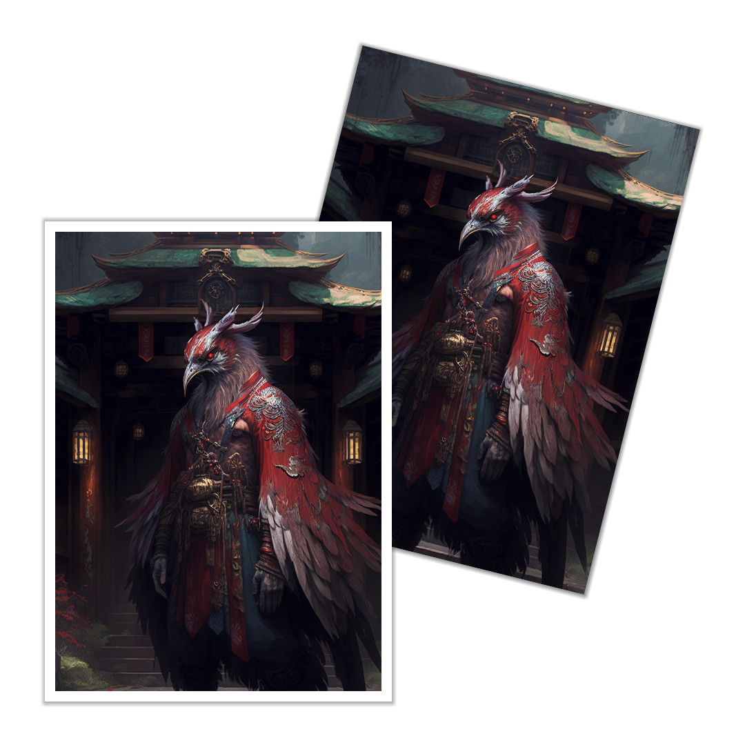 Tengu Guardian of the Sacred Grove Card Sleeves