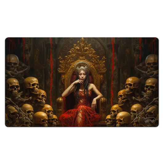 The Queen of Skulls Playmat