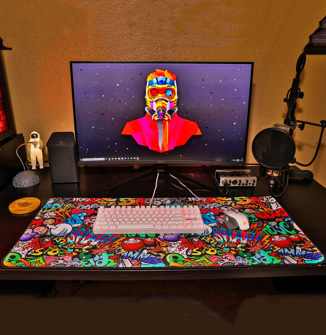 Beautiful Serpent In The Woods Mouse Pad