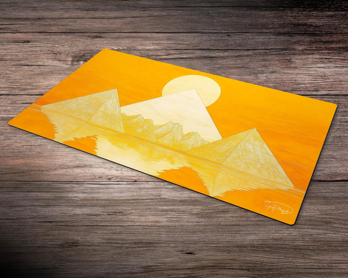 Desert Zenith Yu-Gi-Oh! Playmat - Board Game Mat for TCG - Premium Desk Mat for Card Game Players and Gaming