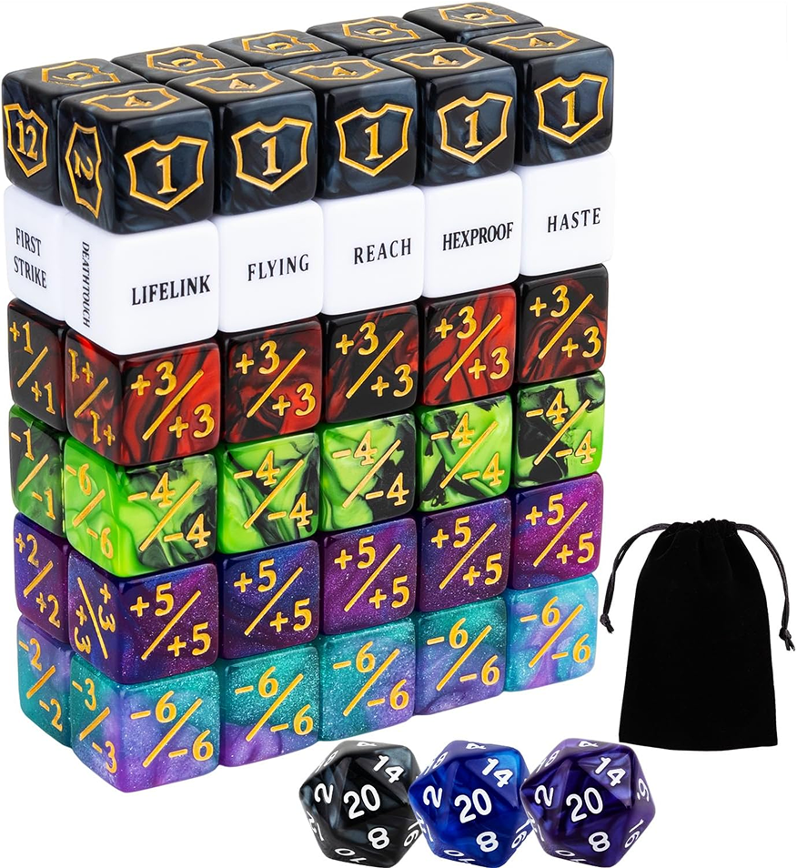 Abilities Keywords Dice Set