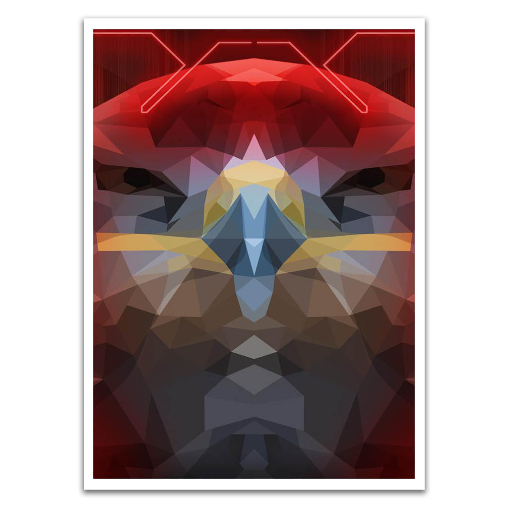 Abstract Polygon Symmetry Card Sleeves