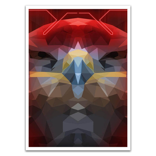 Abstract Polygon Symmetry Card Sleeves