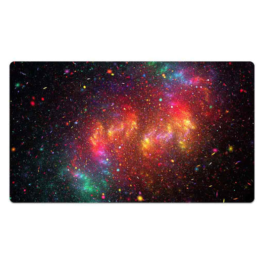 Colorful Blast In The Galaxy Mouse Pad
