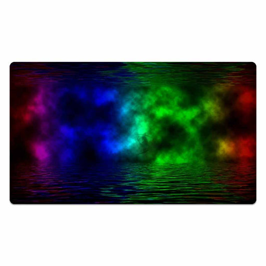 Hidden Monster Inside The Rainbow Mist Playmat