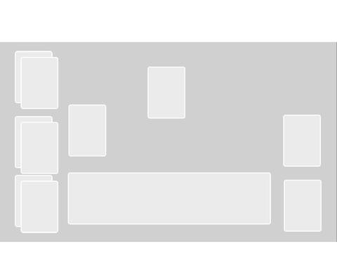 Purple Hexagonal Eclipse Playmat