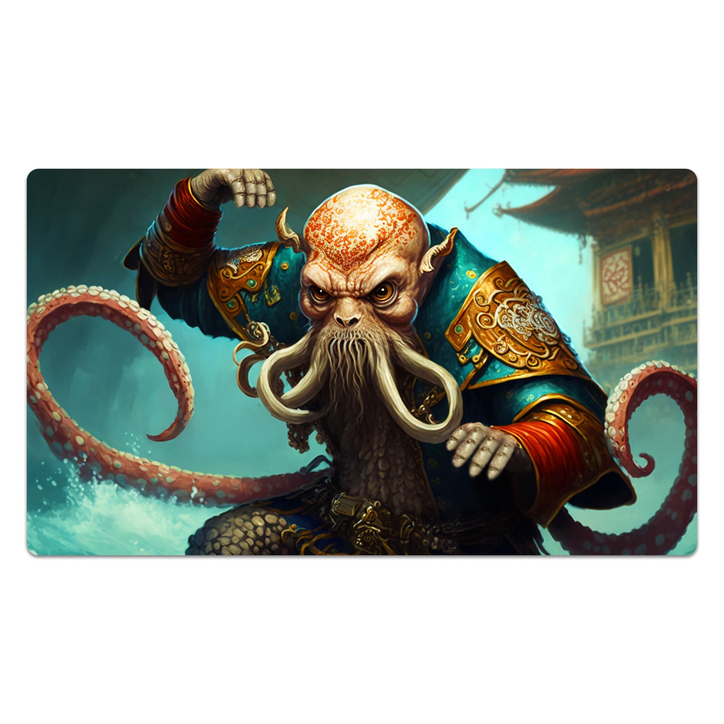 The Kraken Slayer Playmat