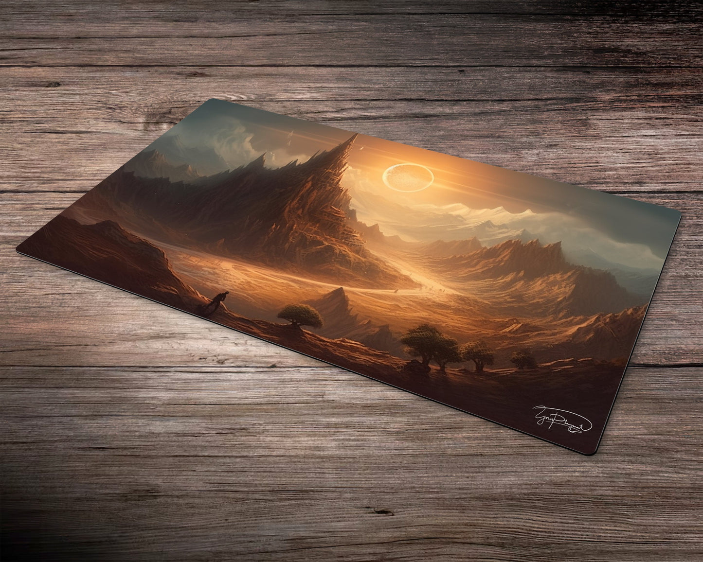 Tranquil Beauty in the Wilderness - MTG Spielmatte - 24 x 14 inches - MTG Geschenke - MTG Zubehör - Magie Tischmatte