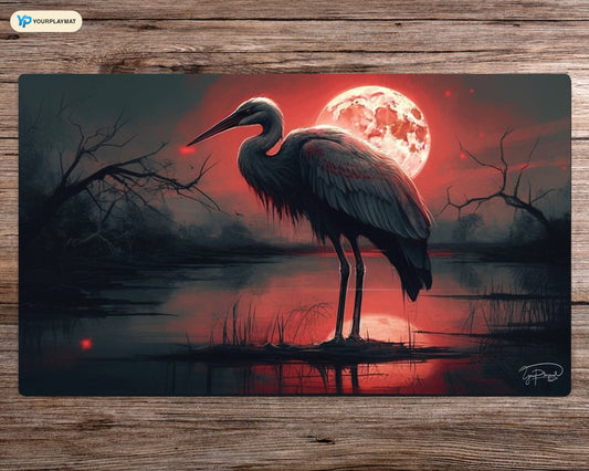 Avian Sentinel - MTG Spielmatte - 24 x 14 inches - MTG Geschenke - MTG Zubehör - Magie Tischmatte