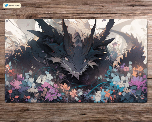 Floral Guardian   - MTG Spielmatte - 24 x 14 inches - MTG Geschenke - MTG Zubehör - Magie Tischmatte