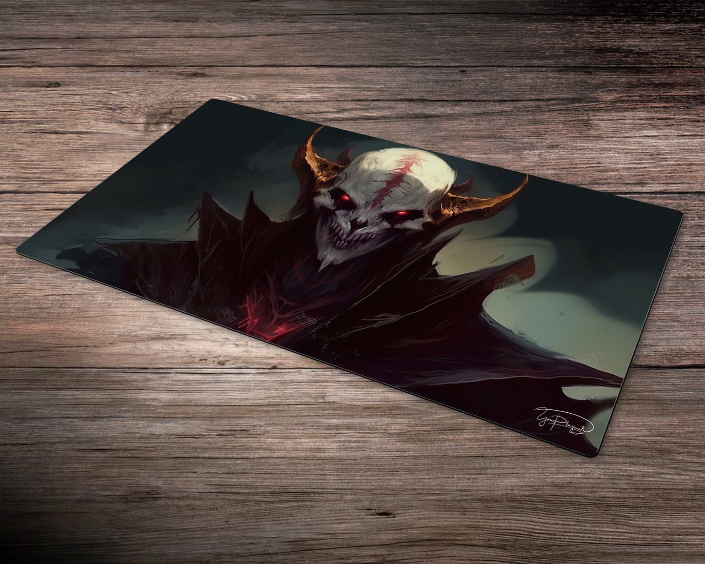 Skeletal Fiend's Manifesto - MTG Spielmatte - 24 x 14 inches - MTG Geschenke - MTG Zubehör - Magie Tischmatte