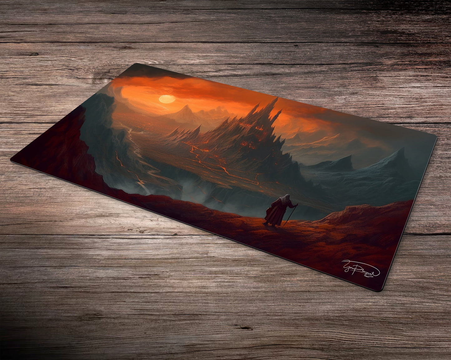 Tower of the Ancient Ones - MTG Spielmatte - 24 x 14 inches - MTG Geschenke - MTG Zubehör - Magie Tischmatte