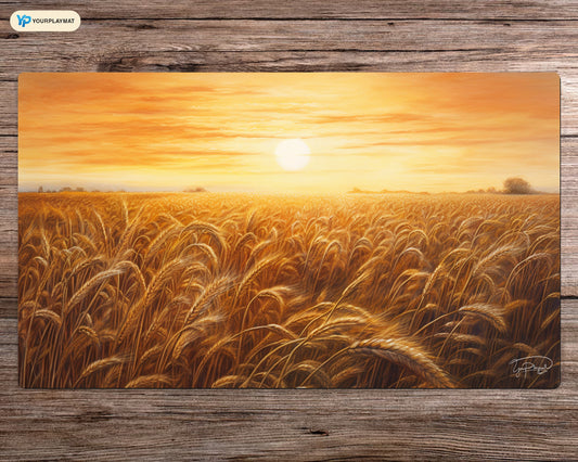 Harvesting the Sun's Blessings - MTG Spielmatte - 24 x 14 inches - MTG Geschenke - MTG Zubehör - Magie Tischmatte