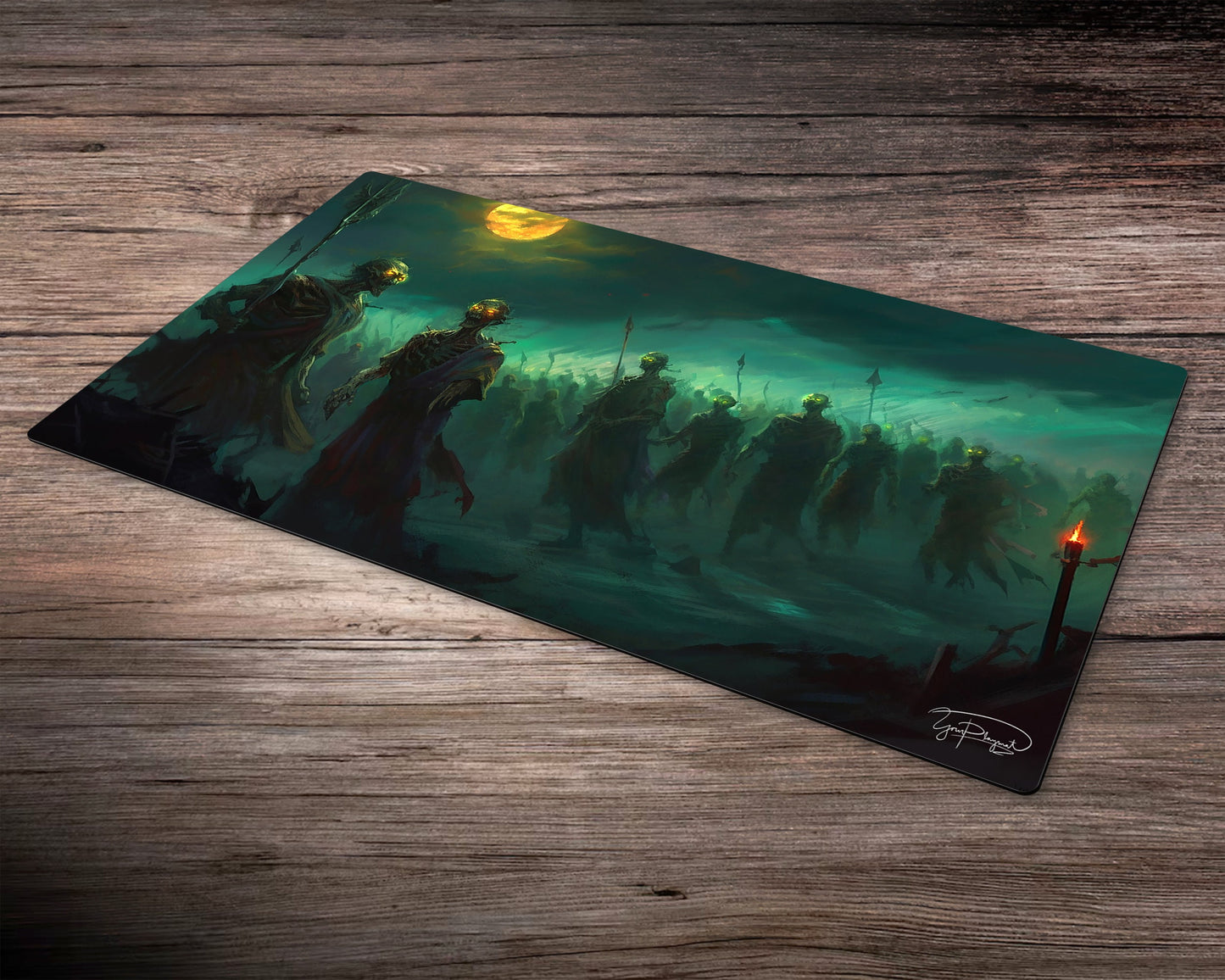 Army of Bones and Decay  - MTG Spielmatte - 24 x 14 inches - MTG Geschenke - MTG Zubehör - Magie Tischmatte