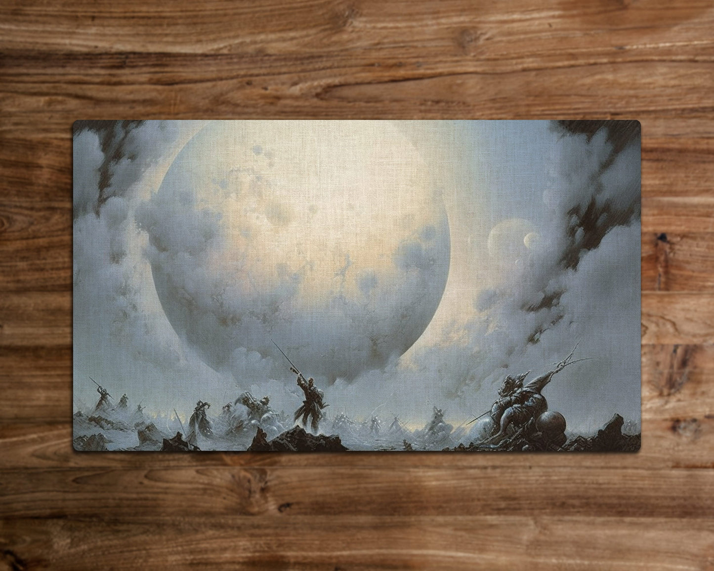 The Divine Explosion - MTG Playmat - 24 x 14 inches -Playmat for TCG - Handcrafted