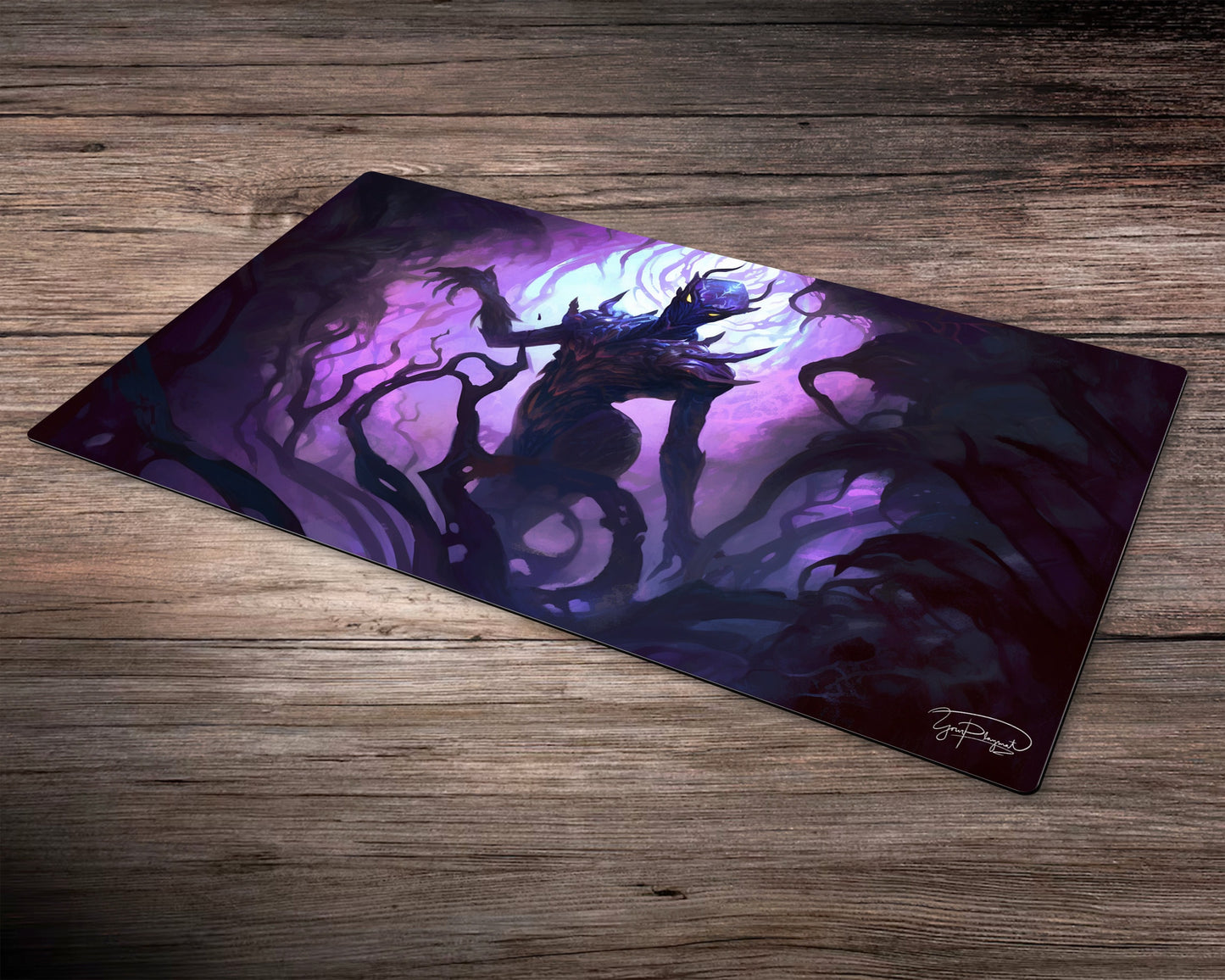 Mystery of the Shades - MTG Spielmatte - 24 x 14 inches - MTG Geschenke - MTG Zubehör - Magie Tischmatte