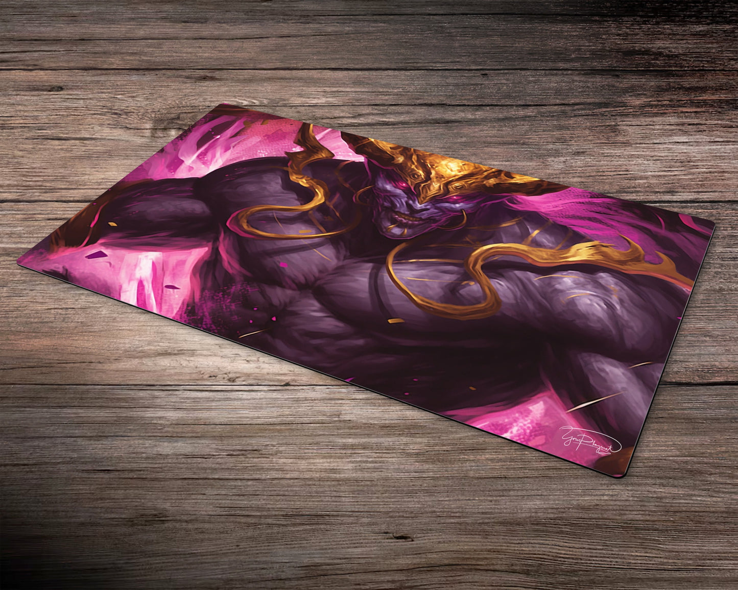 Monarch of the Shadows - MTG Spielmatte - 24 x 14 inches - MTG Geschenke - MTG Zubehör - Magie Tischmatte