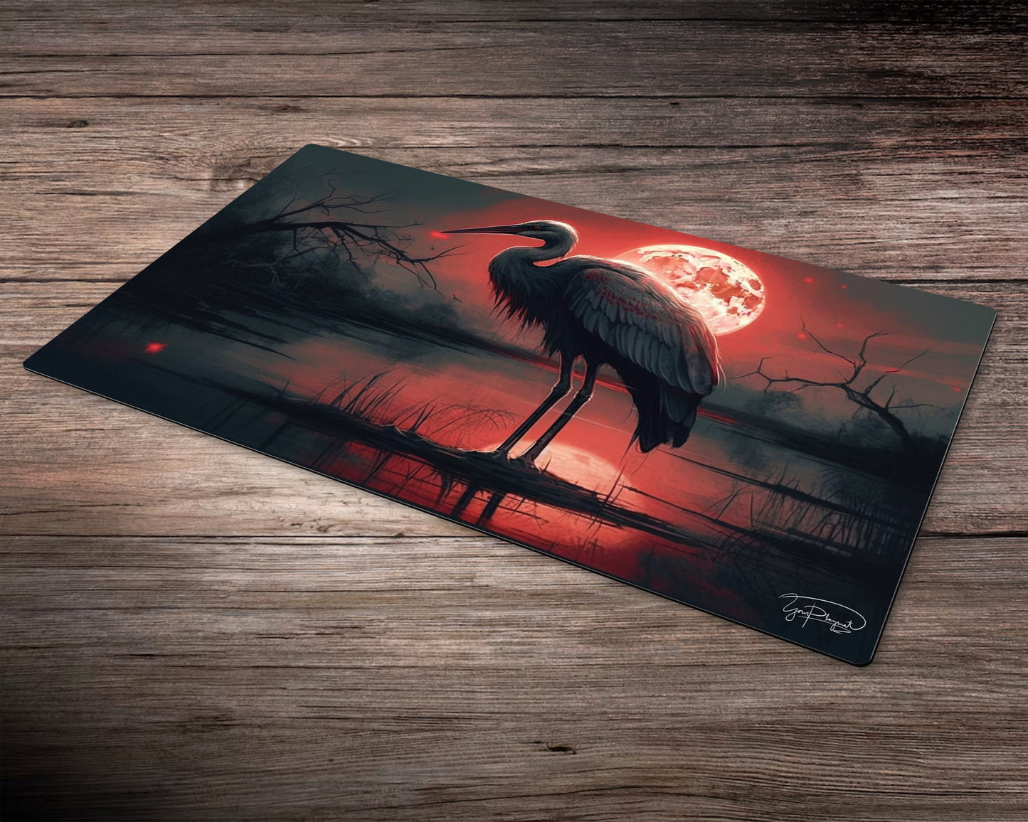 Avian Sentinel - MTG Spielmatte - 24 x 14 inches - MTG Geschenke - MTG Zubehör - Magie Tischmatte